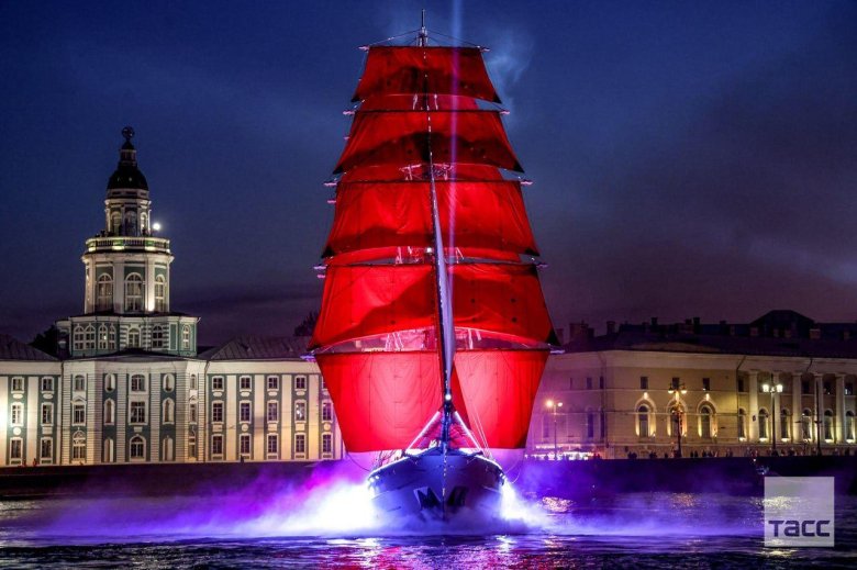 Санкт петербург алые паруса