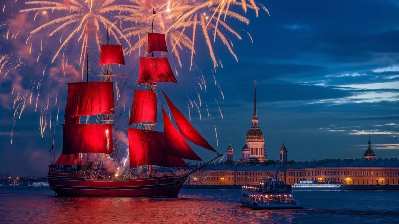 Корабль с алыми парусами