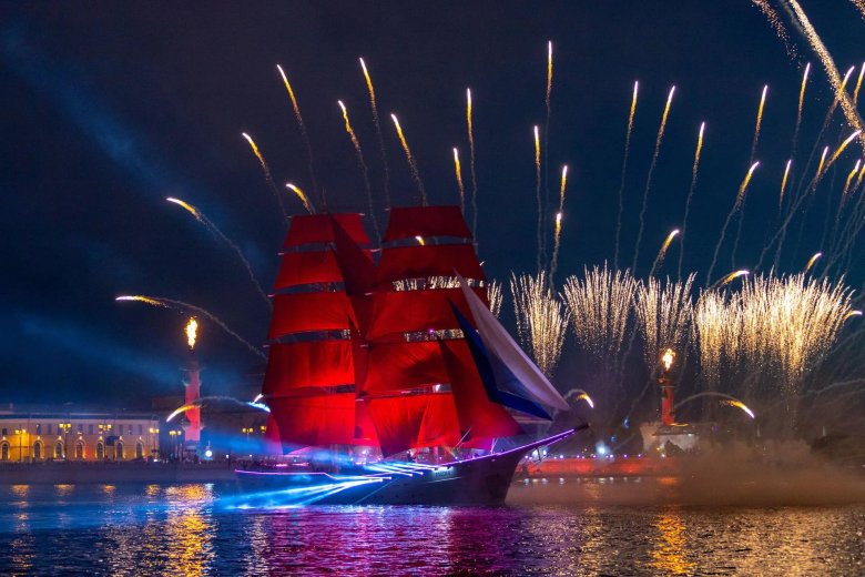 Фестиваль Алые паруса в Санкт-Петербурге 2022