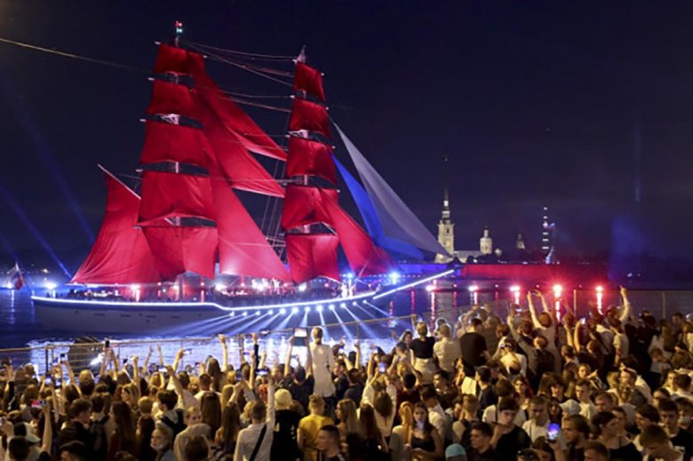 Алые паруса 2022 в Санкт-Петербурге