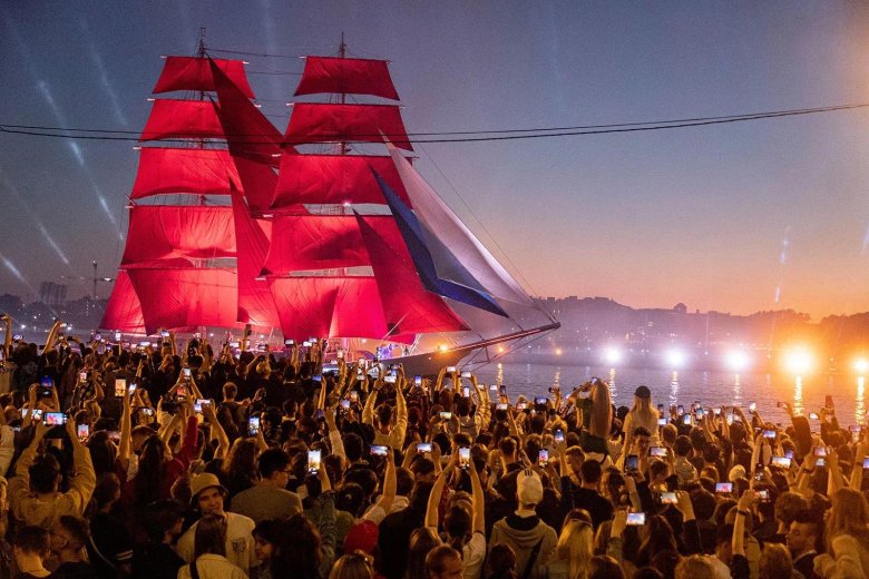 Алые паруса 2023 в Санкт-Петербурге