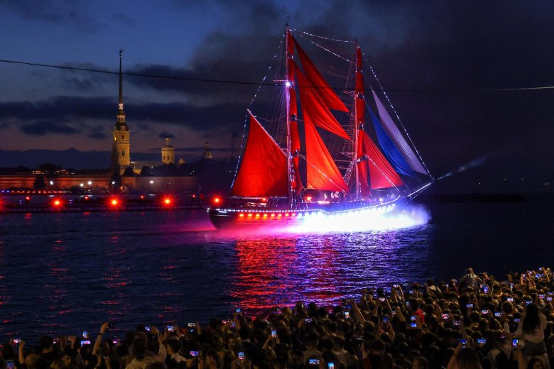 Алые паруса 2023 в Санкт-Петербурге