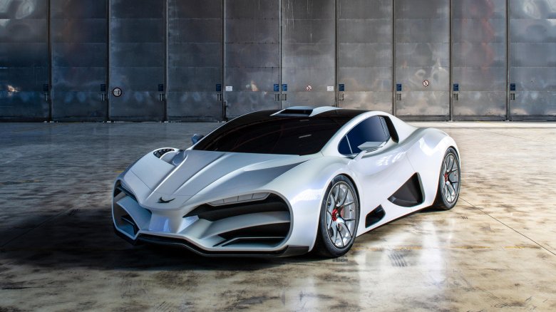 Суперкар Lada Raven 2021