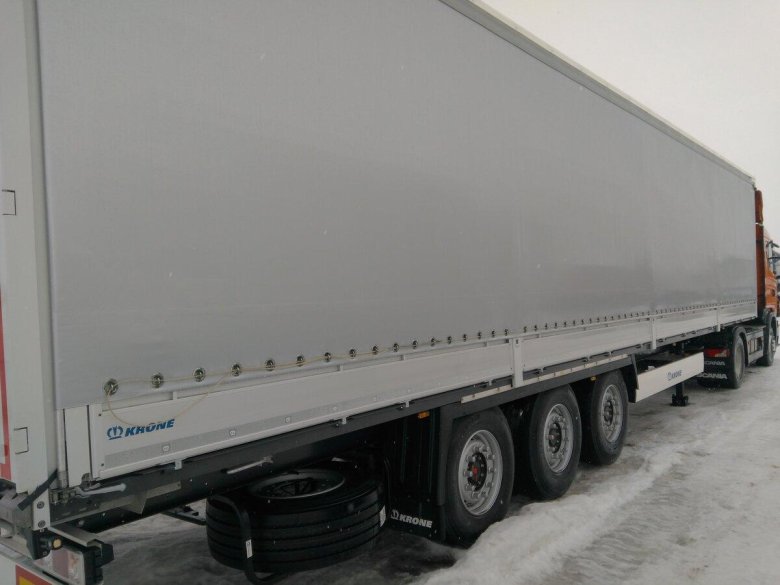 Шторный полуприцеп Krone SD