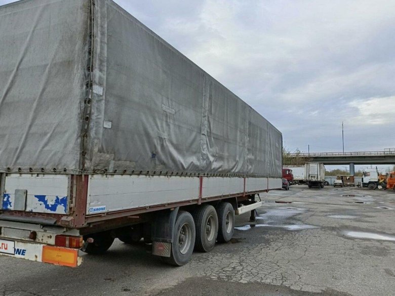 Krone sdp27 тентованный