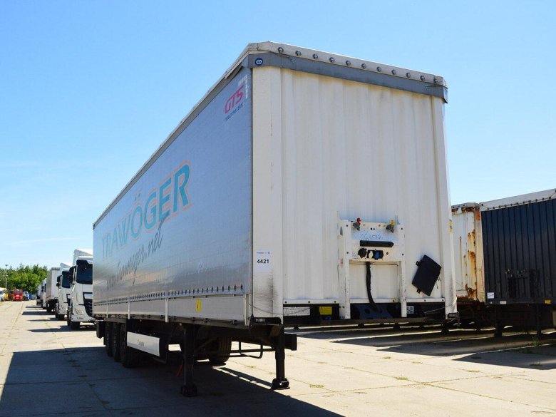 Полуприцеп крона шторно бортовой