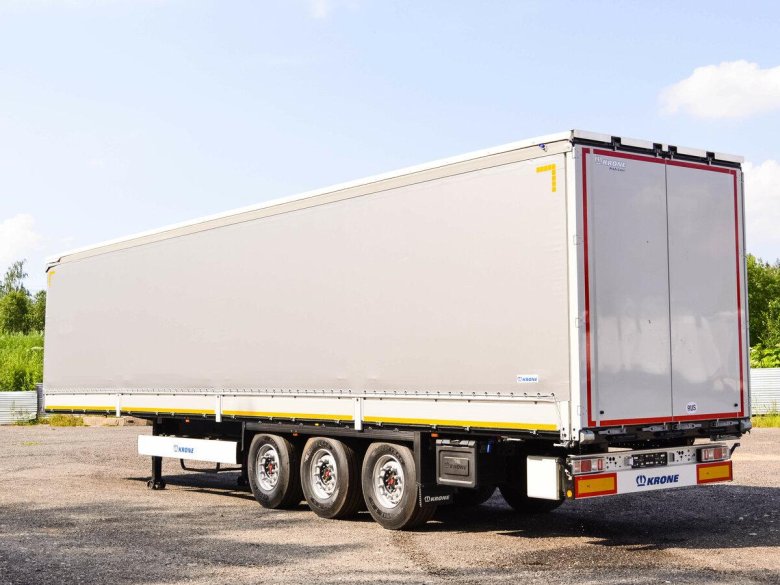 Шторно-бортовой полуприцеп Krone