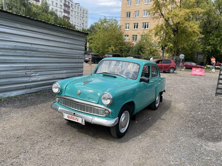 Москвич 407 зеленый