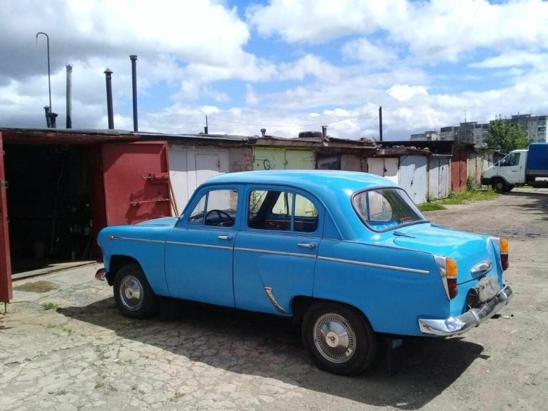 Москвич 407 синий