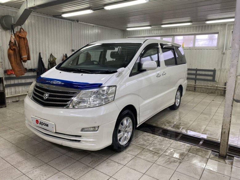 Тойота альфард 2006 белый