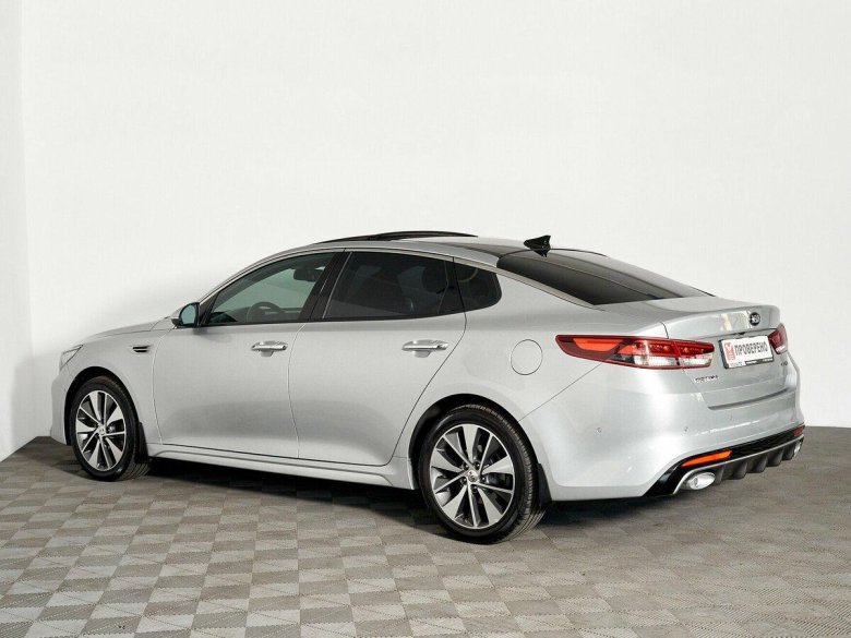 Kia Optima 2015 — 2018 IV серебристый