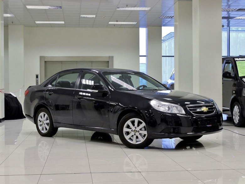 Chevrolet Epica 2012 черная