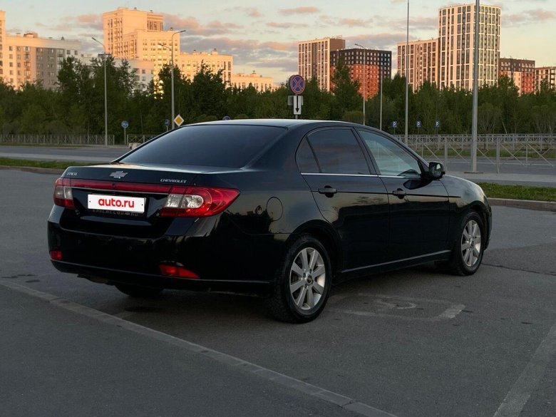 Шевроле эпика 2012 черная