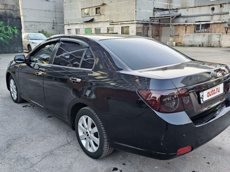 Chevrolet epica 2012 черная