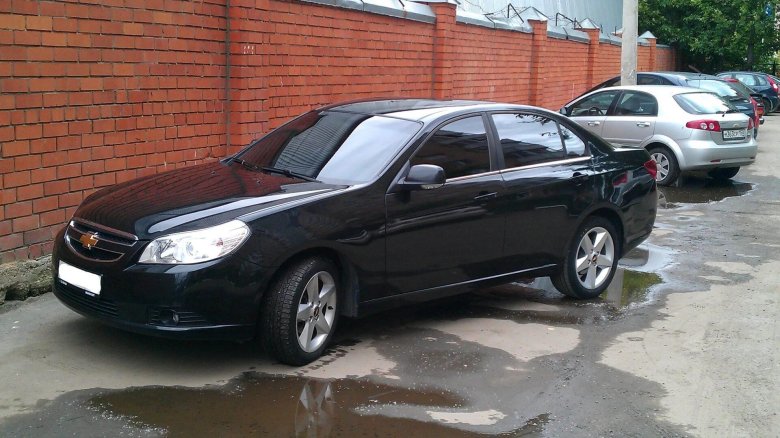 Chevrolet Epica, 2011 тонированная