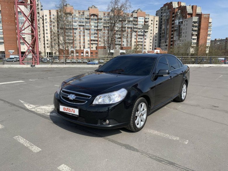 Шевроле Эпика 2012 черная
