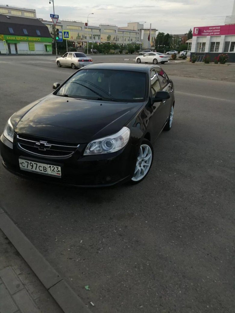 Chevrolet Epica 2012 черная