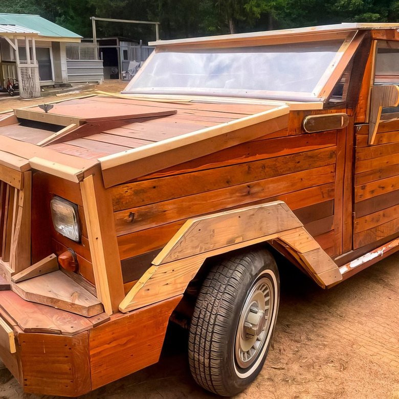 Машины из дерева