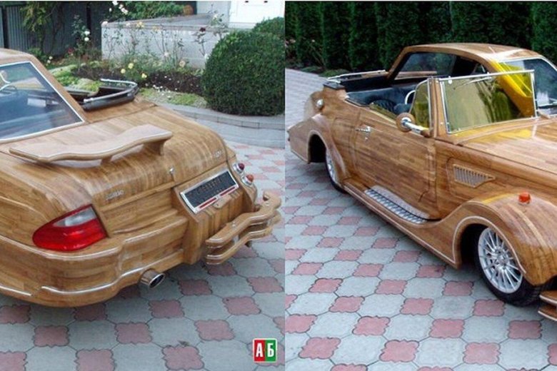 Деревянный автомобиль