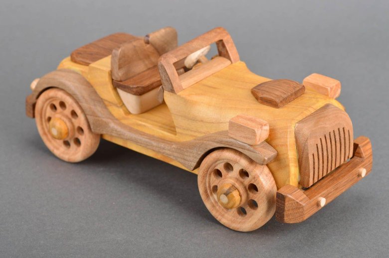 Деревянные машинки