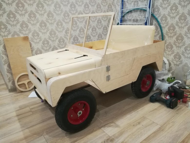 Электромобиль УАЗ Буханка детский