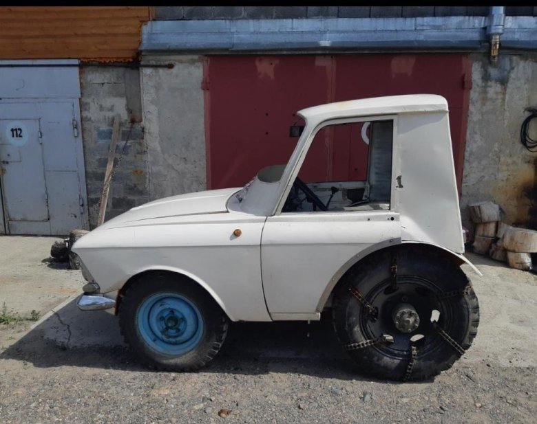 Трактор из москвича 412