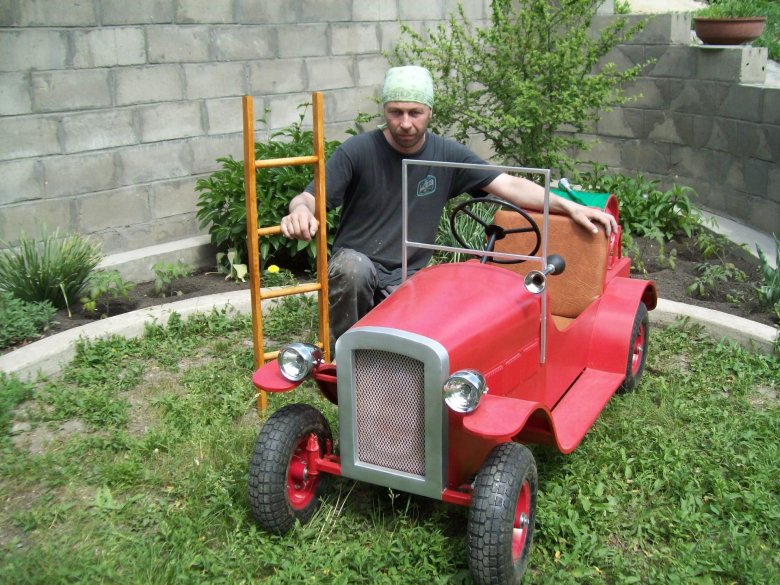 Самодельная машина для детей