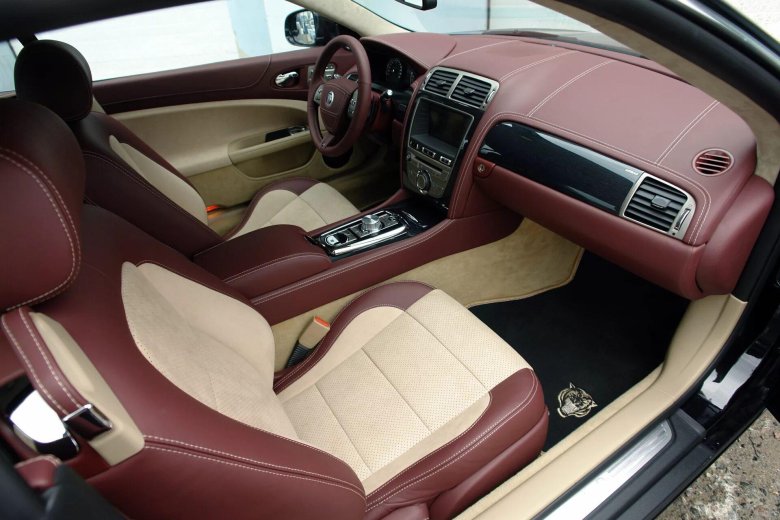 Jaguar xkr 2008 салон