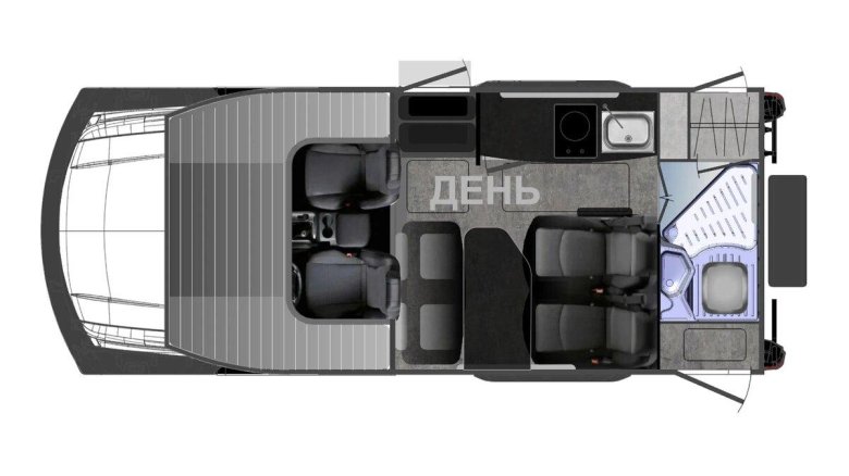 Автодом на базе уаз