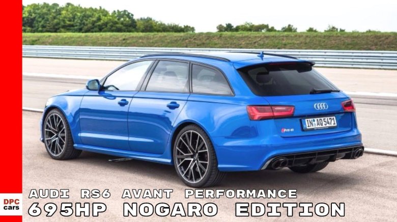 Audi rs6 avant performance nogaro edition