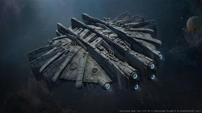 Валериан и город тысячи планет корабль