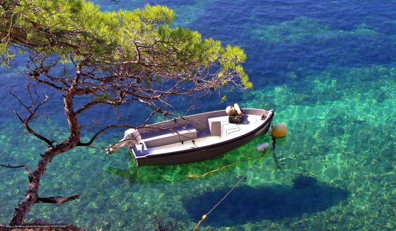 Прозрачная вода море