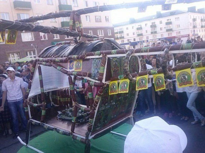 Колбасный вертолет в Кумертау