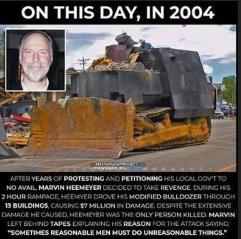 Марвин Джон Химейер бульдозер