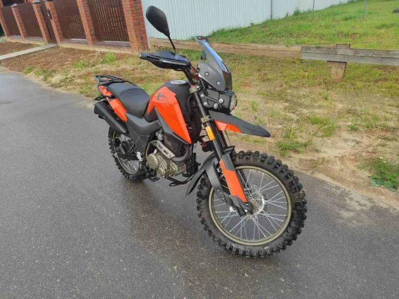 Мотоцикл fireguard 250 trail с птс