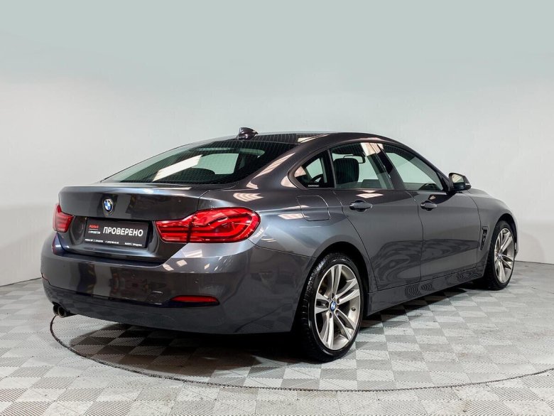 Серая бмв