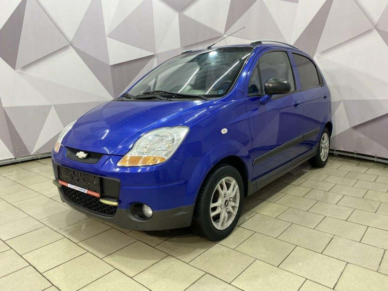 Шевроле Спарк 2007 год синий