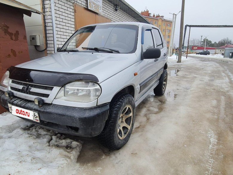 Нива шевроле 2003 серебристый