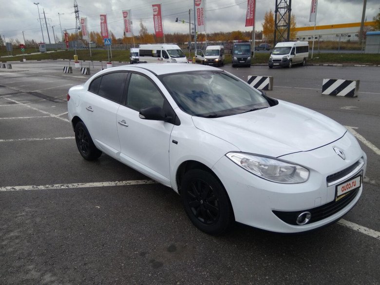 Рено флюенс 2012 белый