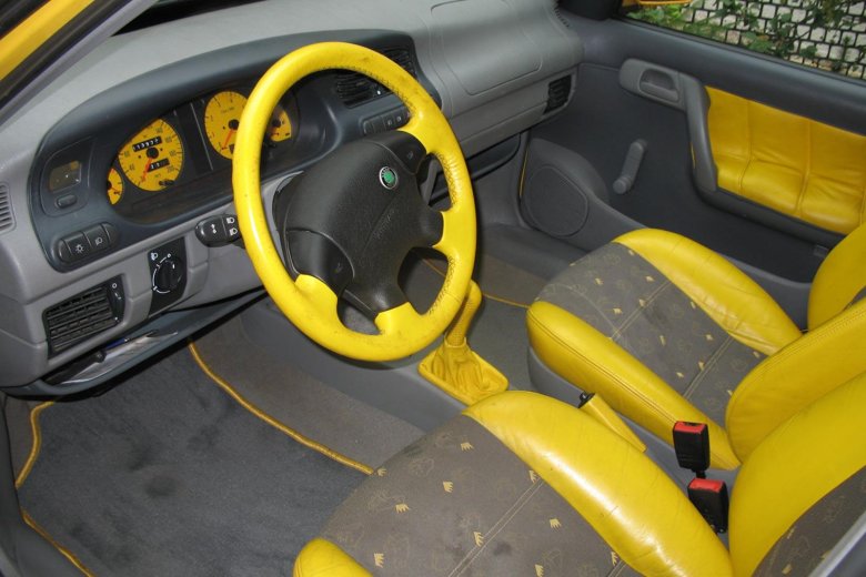 Шкода Фелиция салон