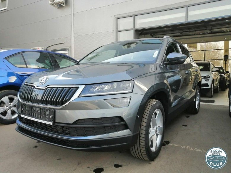 Карок серый платинум металлик