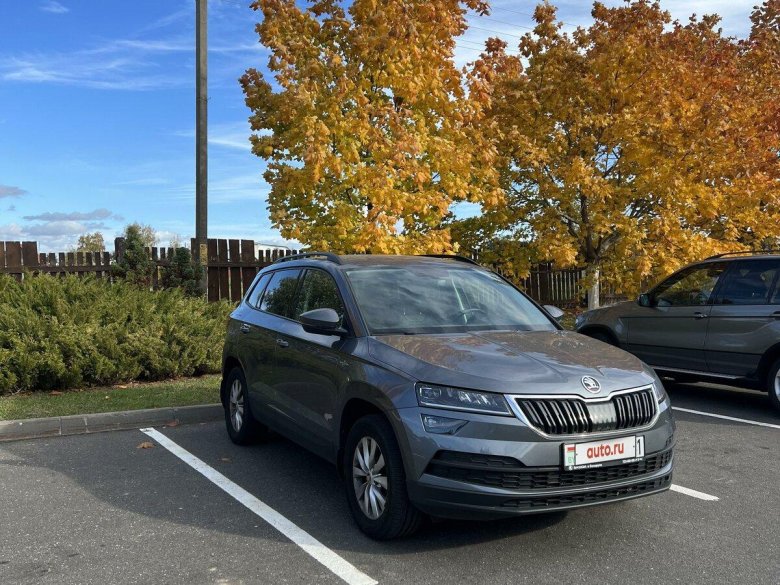Skoda karoq platinum grey