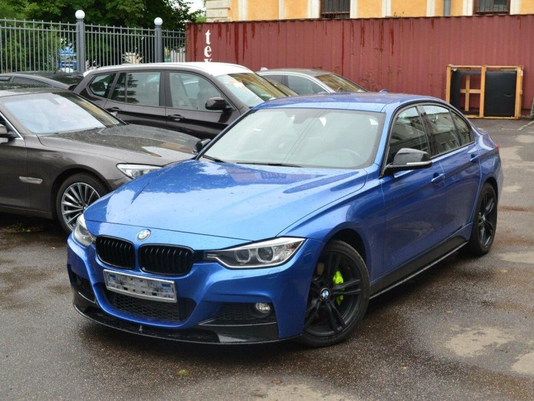BMW f30 m синяя в Питере