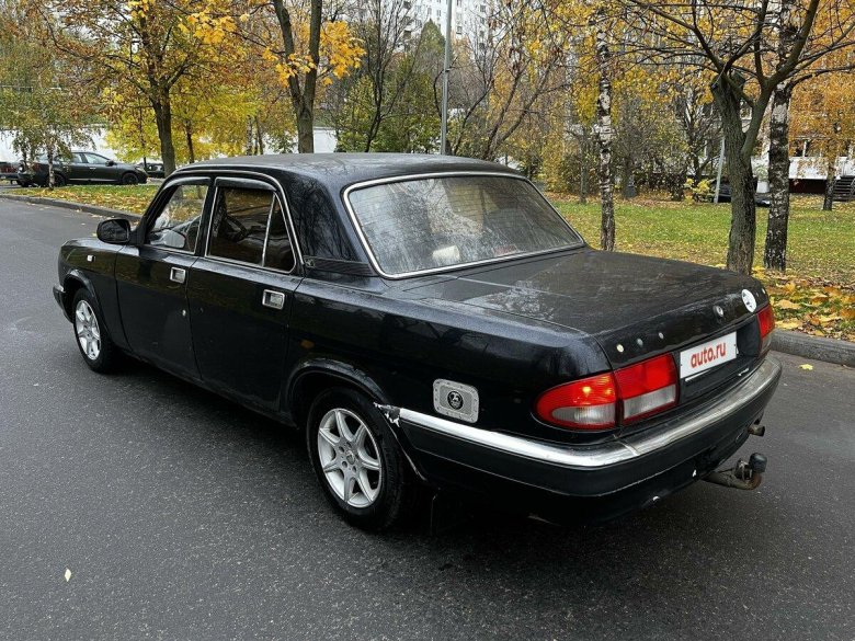 Волга газ 31105 чёрная