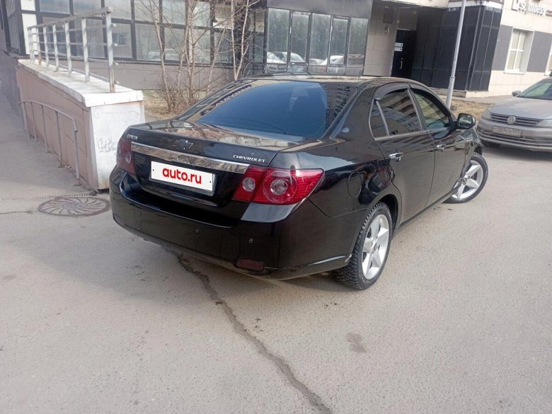 Шевроле эпика 2012 черная