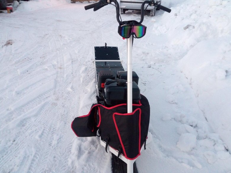 Мотоснегокат Юкон эгоист Макс 20