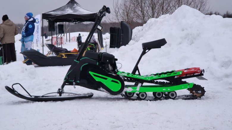 Мотоснегокат эгоист