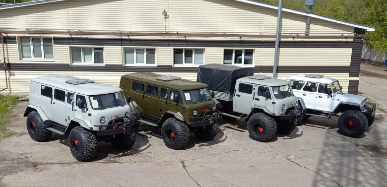 Прицеп для вездехода на шинах низкого давления