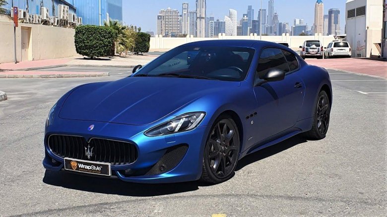 Maserati GRANTURISMO синий