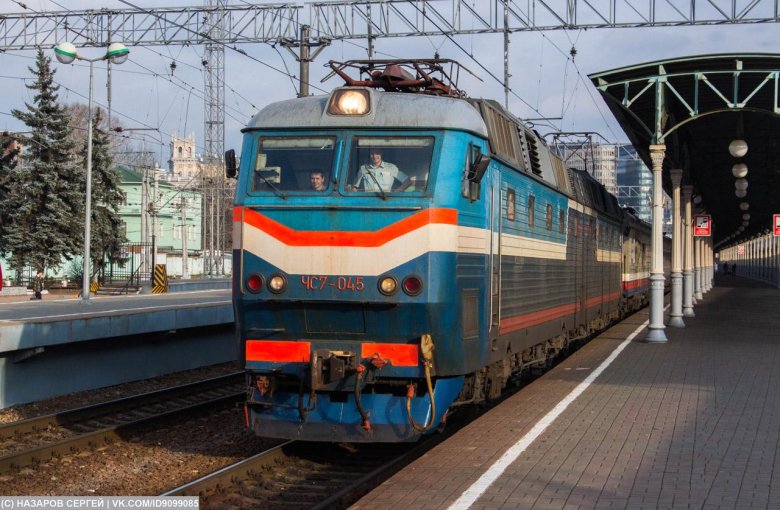 Поезд янтарь